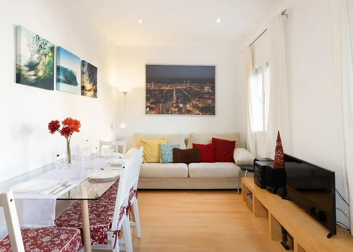Cute Apartment In Sants Station With Hbo & Alexa & Ac